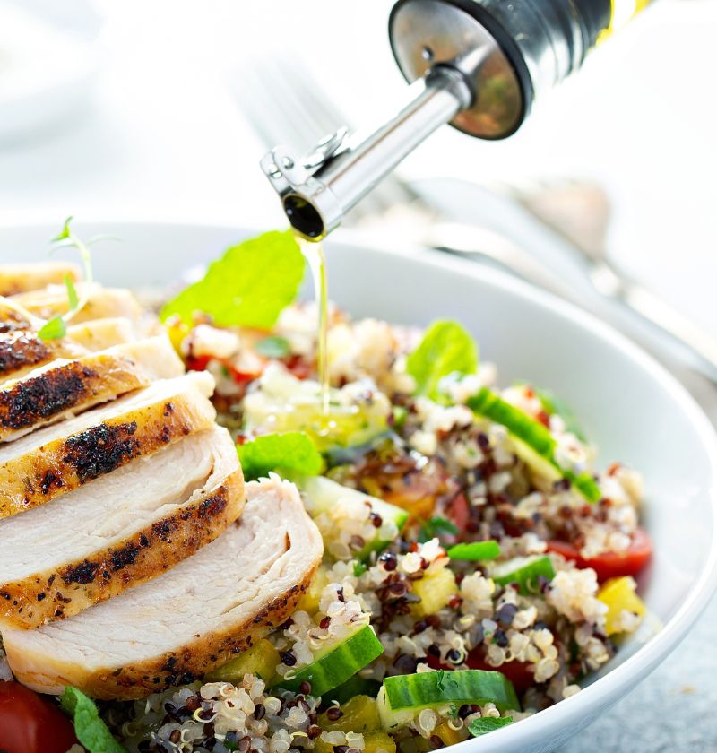 Low FODMAP Chicken Quinoa