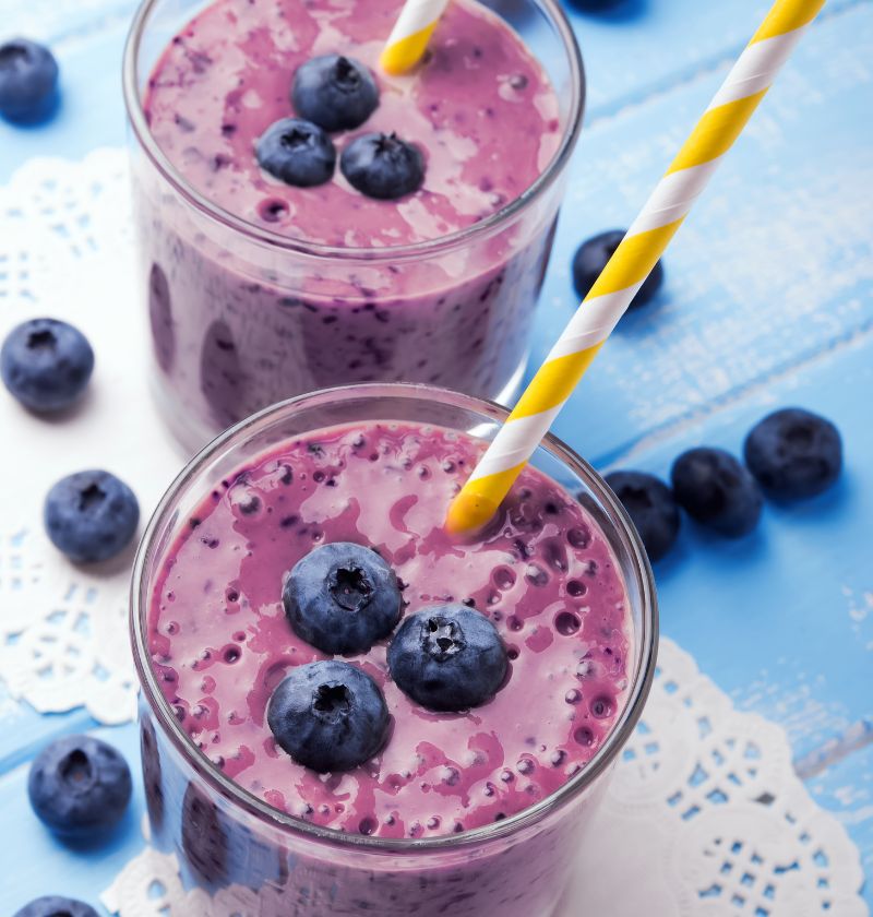 Low FODMAP Spinach, Blueberry & Banana Smoothie Dump Bags