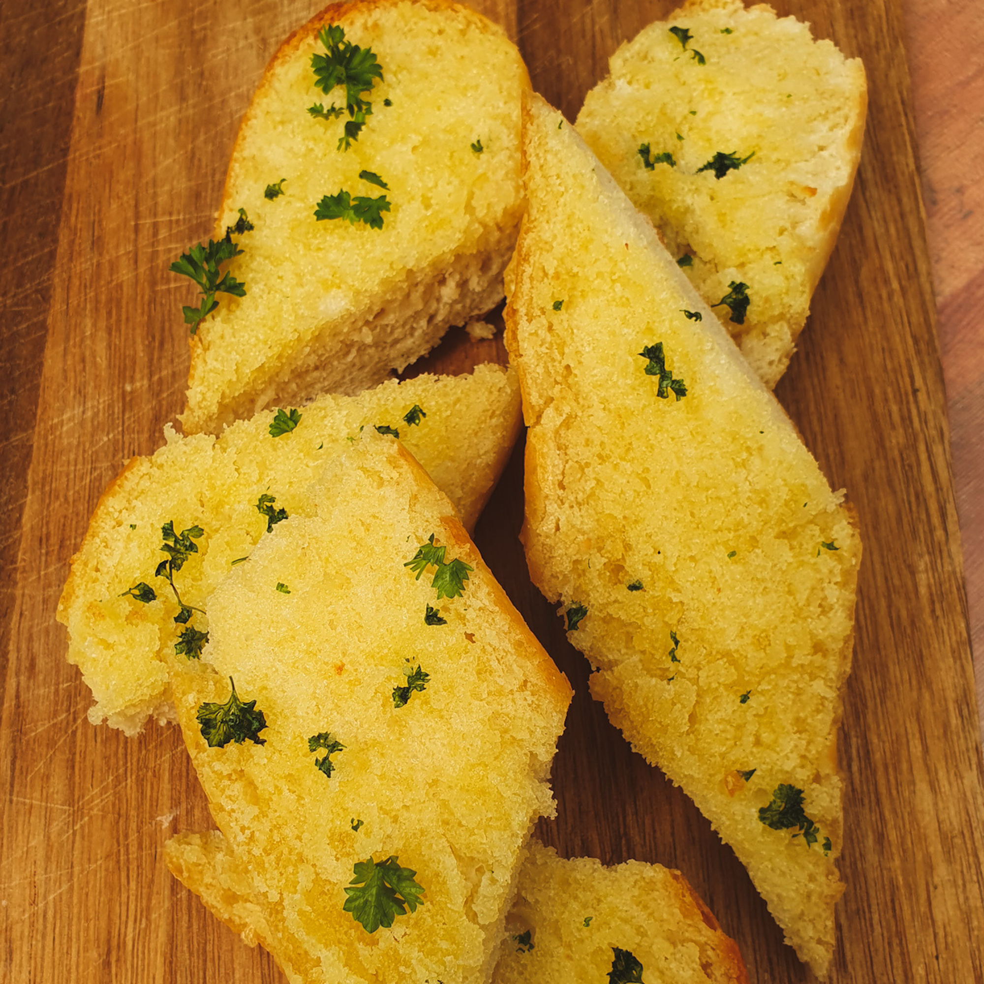 low fodmap garlic bread