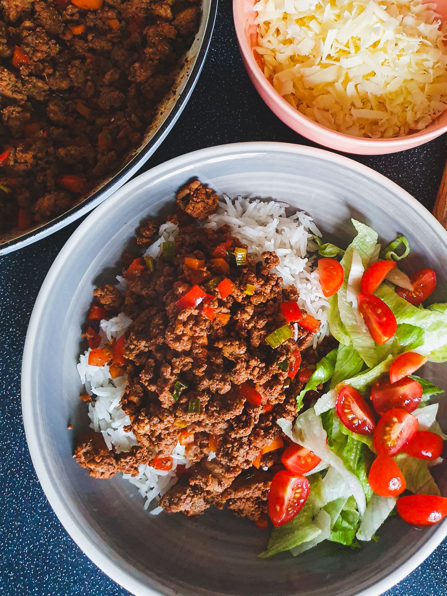 Low Fodmap Beef taco Bowls